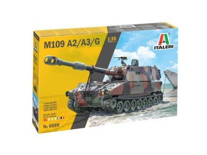 Italeri 6589 M109/A2-A3-G Tank Model Kit 1/35