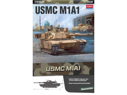 Academy 13430 USMC M1A1 1/72