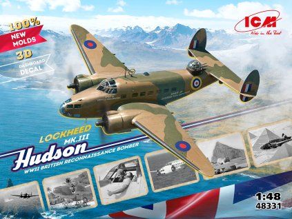 1/48 Lockheed Hudson Mk.III RAF Reconnaissance Bomber