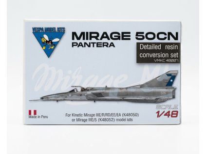 1/48 Mirage 50CN Pantera conversion for Kinetic
