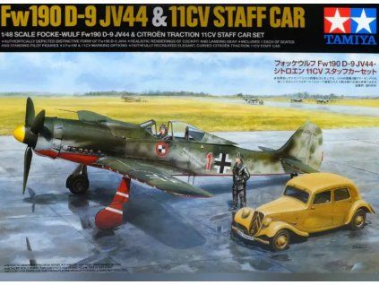 Tamiya 25213 Fw 190D-9 JV44 + 11CV 1:48