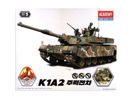 Academy 15404 K1A2 4D Kit