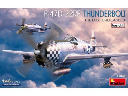 MiniArt 48049 1:48 P-47D-22RE Duxford Eagles Basic