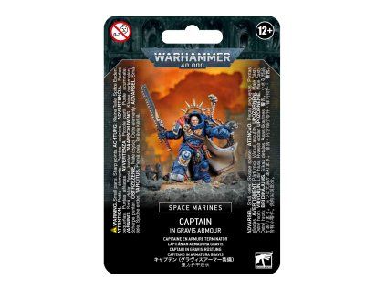 Games Workshop Space Marines: Captain in Gravis Armour