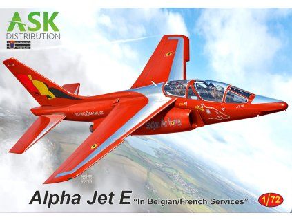 1/72 Alpha Jet E in Belgian/French Services, ASK Distribution limited edition
