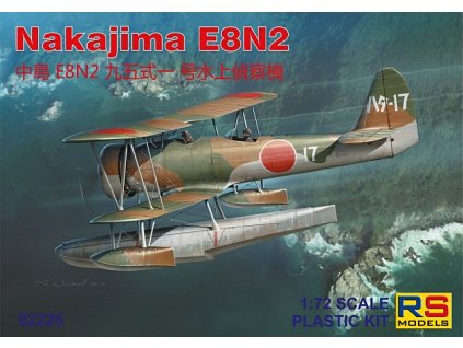 Plastikový model letadla 1/72 Nakajima E8N2 4 decal v. for Japan, Thailand