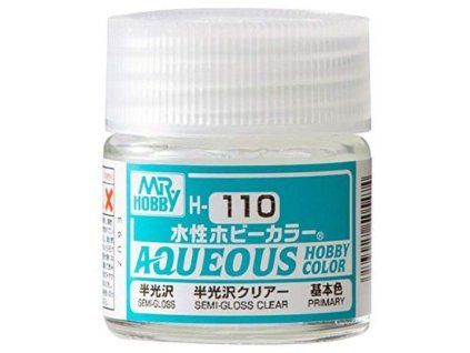 Aqueous Hobby Colors (10 ml) Premium Clear Semi-Gloss