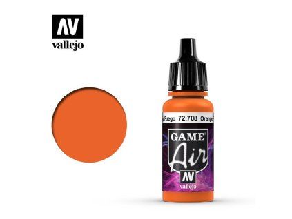 Vallejo Game Air 72708 Orange Fire (18 ml)