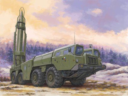 Hobby Boss 1/72 9P117M1 + R-17 Scud B – Box artwork