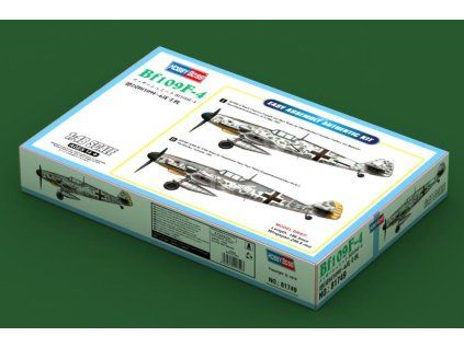 Hobby Boss 1/48 Bf 109 F-4 – Box artwork