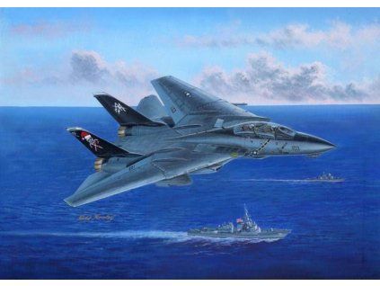 Hobby Boss 1/48 F-14B Tomcat – Box artwork