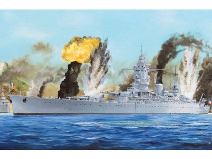 Hobby Boss 1/350 Dunkerque – Box artwork