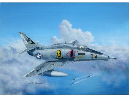 Hobby Boss 1/48 A-4F Skyhawk – Box artwork