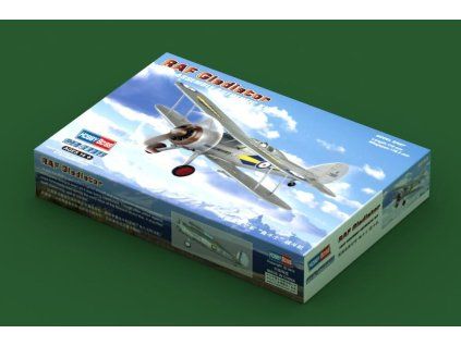Hobby Boss 1/72 RAF Gladiator – Box artwork