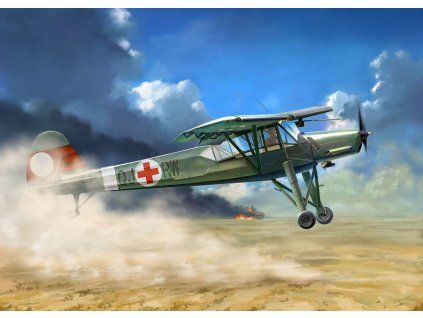 Hobby Boss 1/35 Fi 156 D-1 Storch – Box artwork