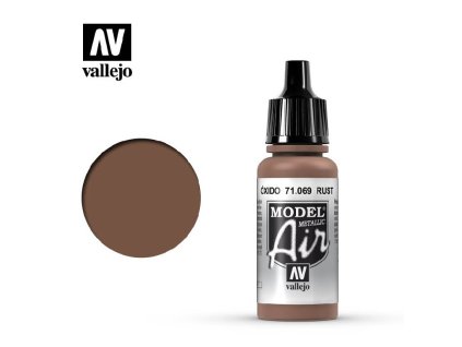 23815 model air vallejo rust metallic 71069