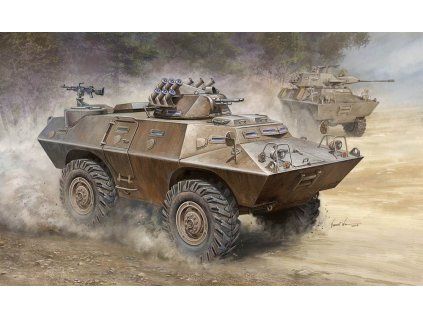 Hobby Boss 1/35 M706 Commando Improved – Original kit box artwork