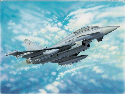 Trumpeter 1/32 EF-2000B Eurofighter Typhoon 02279 – Box artwork