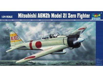 Trumpeter 1/24 A6M2b Model 21 Zero 02405 – Box artwork