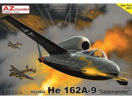 1/72 Heinkel He 162A-9 "Salamander" JG300