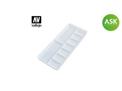 Vallejo HS121 Paleta na barvy 18x8,5 cm