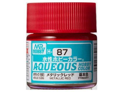 Aqueous Hobby Colors (10 ml) Metallic Red