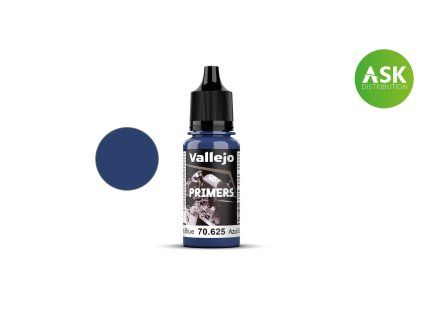 Vallejo Primer 70625 Ultramarine Blue Primer (18 ml)