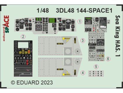 Sea King HAS.1 SPACE 1/48 recommended for AIRFIX