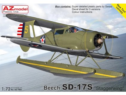 1/72 Beech SD-17S "Staggerwing"