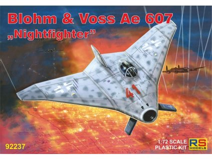 1/72 Blohm & Voss Ae 607 "Nightfighter" - 4 decal v. for Luftwaffe