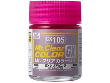 Mr. Clear Color GX (18 ml) Clear Pink