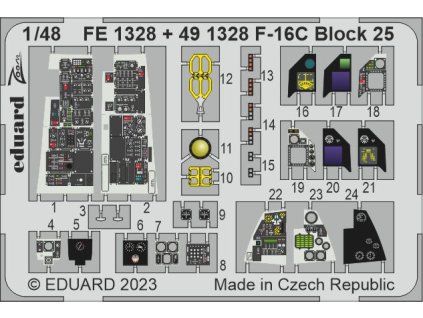 F-16C Block 25 1/48 recommended for KINETIC
