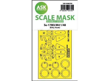 1/48 Su-17M3/M4 double-sided express fit mask for Kitty Hawk