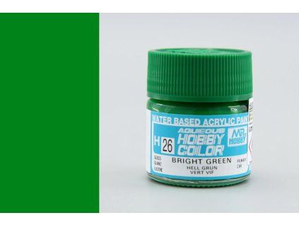 Aqueous Hobby Colors (10 ml) Brigth Green