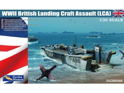 1/35 WWII British Landing Craft Assault [LCA] - Gecko