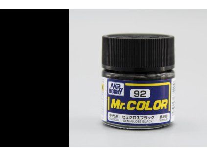 Mr. Color (10 ml) Semi Gloss Black
