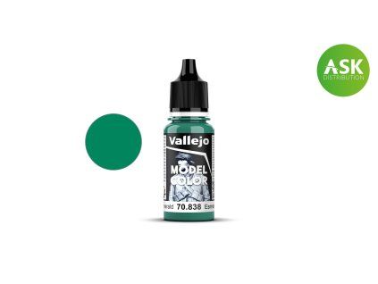 Vallejo Model Color 70838 Emerald (18 ml)