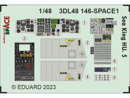 Sea King HU.5 SPACE 1/48 recommended for AIRFIX