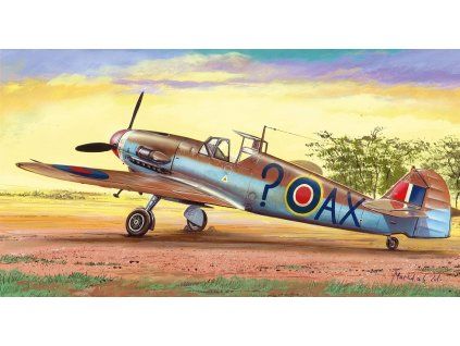 1/72 Messerschmitt Bf 109F-4 "Captured" - AZ Model