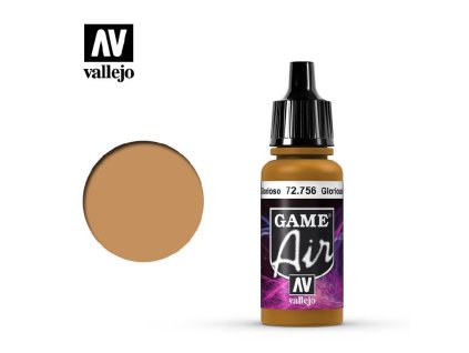Vallejo Game Air 72756 Glorious Gold (17ml)
