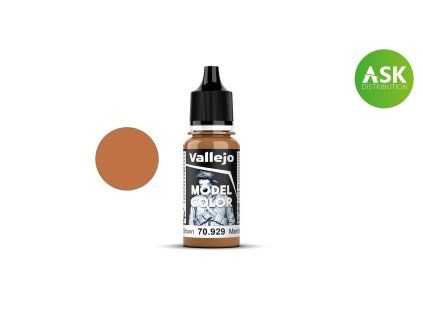 Vallejo Model Color 70929 Light Brown Matt (18 ml)