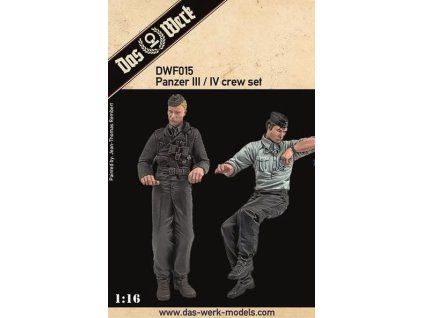 1/16 Panzer III / IV Crew set