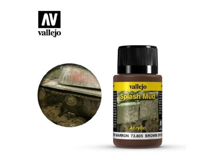 23088 vallejo weathering effects wet brown splash mud 73805