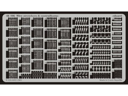 1/48 Wire Stretchers & Controlhorns