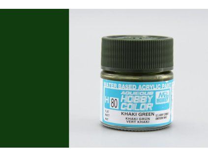 Aqueous Hobby Colors (10 ml) Khaki Green