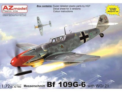 1/72 Bf 109G-6 with WGr.21