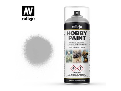 Vallejo Aerosol 28011 Grey Primer Spray (400ml)