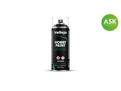 Vallejo Aerosol 28012 Black Primer (400 ml)