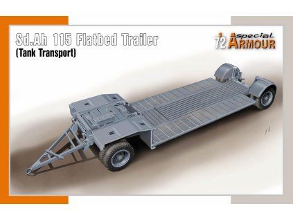 1/72 Sd.Ah 115 Flatbed Trailer (Tank Transport)