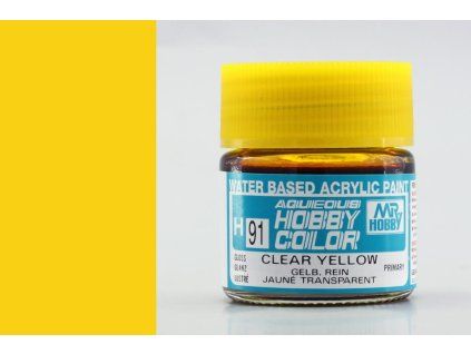 Aqueous Hobby Colors (10 ml) Clear Yellow